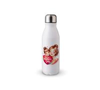MAXIKIWI - Botella de agua de una sola pared con tapa de rosca, aluminio ligero no aislado, sin BPA, a prueba de fugas - Día de la Madre Bebé - 500 ml