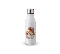 MAXIKIWI - Botella de agua de una sola pared con tapa de rosca, aluminio ligero sin aislamiento, sin BPA, a prueba de fugas, Día de la Madre - 500 ml