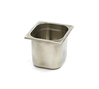 Maxima Contenedor GN - 1/6 GN - Acero inoxidable - 176 x 162 mm - 150 mm de profundidad