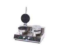 Maxima Gastro - Gofrera (2 unidades, 1000 W), diseño de corazón