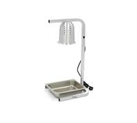 Maxima Gastro - Lámpara de calor (1 foco, con 1 recipiente de 1/2 GN, 275 W)