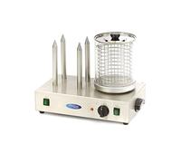 Maxima Macchina per Hot Dog con 4 barre riscaldanti