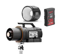 Maxima Rapida + wide optic 70° + SWIT 98Wh 150W V-Mount Battery kit