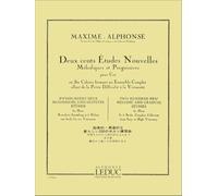 Maxime-alphonse: 200 etudes nouvelles vol.1 - 70 etudes tres faciles (horn)