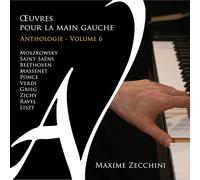 Maxime Zecchini Werke Für die Linke Hand Vol.6 (CD) (Importación USA)