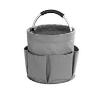 Maximex Bolsa de limpieza Caddy con 6 compartimentos exteriores, compartimento principal de 16 L, organizador estable para productos de limpieza y accesorios, asa acolchada, plegable, impermeable