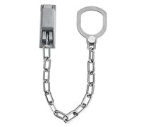 Maximex Cadena pra puerta, Metal cincado, 30 x 7 x 2.5 cm, Plata mate