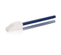 Maximex Limpiador especial para inodoros, con piedra pómez biselada y mango de madera, limpieza fácil sin productos químicos, mango de 20 cm de longitud