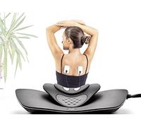 Maximex Masajista cervical con masaje por impulso con 3 niveles de calor, policarbonato, 45 x 10 x 23 cm, color negro