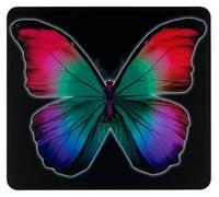 Maximex Placa multiusos Mariposa de Noche, para cocinas de vidriocerámica, Vidrio endurecido, 56 x 0.5 x 50 cm, Multicolor