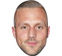 Maximilian Diehn (Beard) Big Head. Máscara más grande que la vida.