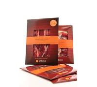 Maximiliano Jabugo - Jamón MXM D.O.P Jabugo Bellota - Jamón 100% Ibérico - 32 Estuches 80 gr + 2 Estuches 100 gr - Cortado a Mano - Curación 30 Meses - Crianza en Libertad