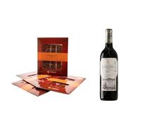 Maximiliano Jabugo - Surtido de Jabugo y Rioja - 10 Estuches de Embutidos y 2 Botellas de Vino - Pack Degustación de Jamón DOP Jabugo, Lomo y Vino Marqués de Riscal Reserva - Incluye Caja de Regalo