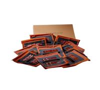 Maximiliano Jabugo - Surtido Gran Cena - 10 Estuches Embutidos Ibéricos Loncheados - Jamón y Paleta Triple Equis, Lomo, Chorizo y Salchichón - Curación Natural - Ideal Compartir - Incluye Caja Regalo