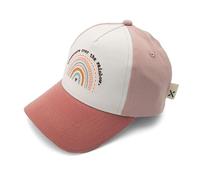 maximo Gorra para niños arco iris con cierre de, blanco/rosa ceniza, 49