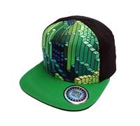 maximo Gorra para niños con cierre trasero de pixel, color verde, verde, 51