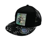 maximo Kids Boy-Cap Monster Truck - Gorra con cierre trasero, Negro , 55
