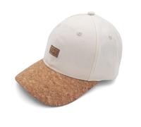 maximo Kids-Cap Waschoptik,Korkschild Klettverschluß Washed Look, Color blanco lana., 55