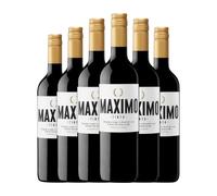 Máximo Tinto Tempranillo La Mancha 75 cl Vino tinto (Caja de 6 Botellas de 75 cl)