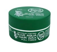 Maximum Control Olive Aqua Hair Wax Full Force, 150 ml, Cera de peinado con aceite de oliva