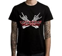 Maximum The Hormone Shirt Japanese Heavy Metal Band T-Shirt for Men, Negro , XXL