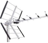 Maximum - uhf 15a lte active antenna gain 24 db, front/back 20 db, 206
