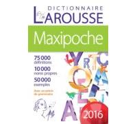 Maxipoche 2016: Dictionnaire De Langue Française: 75.000 Définitions 1
