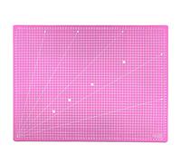 MAXKO Tapete de Corte A1 - Base de Corte A1 de PVC - Alfombrilla de Corte 2 Capas 90 x 60 cm - Cutting Mat con Escuadra 15 °- Tabla de Corte Manualidades Patchwork Costura - Rosa