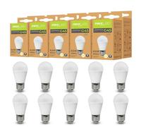 Maxled, Light is Led! Bombilla LED E27 8.5W Equivalente a 64W Blanco Natural 4000K 806LM Bombilla Casquillo Fino G45 de Ahorro de Energía No Regulable Lámpara Mini Globo G45 para Salón Pasillo 10 Pack