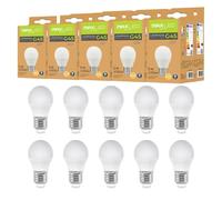 Maxled, Light is Led! Bombillas LED E27 P45/G45 5W Equivalente a 40W Blanca Cálida 3000K 470 Lúmenes Casquillo E27 Bombilla G45 Esférica de Bajo Consumo Ángulo haz 180° No Regulable 230V 10 Pack