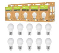 Maxled, Light is Led! Bombillas LED E27 P45/G45 5W Equivalente a 40W Blanca Neutra 4000K 470 Lúmenes Casquillo E27 Bombilla G45 Esférica de Bajo Consumo Ángulo haz 180° No Regulable 230V 10 Pack