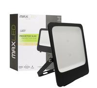 Maxled, Light is Led! Focos LED Exterior 200W Foco Proyector 3000K Blanco Cálido 20000LM IP65 Impermeable Floodlight para Casa Garaje Patio Terraza Jardín Cancha Fachada Jardineras Colgar Árbol Local