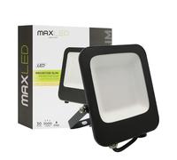 Maxled, Light is Led! Focos LED Exterior 30W Foco Proyector 3000K Blanco Cálido 3000LM IP65 Impermeable Floodlight para Casa Garaje Patio Terraza Jardín Cancha Fachada Jardineras Colgar Árbol Local