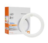 Maxled, Light is Led! T9 Tubo LED Circular G10Q, Φ21.5cm 14W 1100LM 6500K Blanco Fría, Alternativa a Las Lámparas Fluorescentes Clásicas T9 Bombilla Redondo PC 230V Optimo Consumo Energético