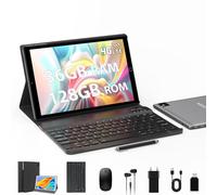 MAXLEGEN U10 Tablette 10.1 Pouces, 5G WiFi+4G LTE Double SIM, 36GB RAM 128GB ROM (1TB Expandable), Processeur Octa-Cœur Android Tablets Avec Clavier Souris Stylet CAS Écouteurs, 8000mAh/GPS/FM/BT