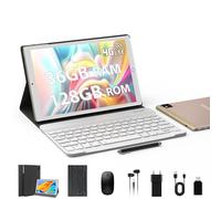 MAXLEGEN U10 Tablette 10.1 Pouces, 5G WiFi 4G LTE Double SIM, 36GB RAM 128GB ROM (1TB Expandable), Processeur Octa-Cœur Android Tablets Avec Clavier Souris Stylet CAS Écouteurs, 8000mAh/GPS/FM/BT