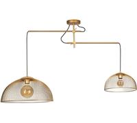 MaxLight Concept lámpara colgante 2x60 W oro P0454