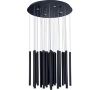 MaxLight Organic lámpara colgante x3 W negro P0419D