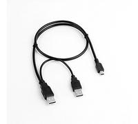 MaxLLToTM - Cable de datos USB y cargador para disco duro portátil EMC Iomega eGo USB 2.0 HDD
