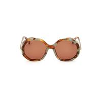 Max Mara Mujer MM0094 LIZ 56E Gafas de sol Acetato la Habana Marrón Geométrico Normal