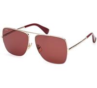 MaxMara MM0121 MENTON3 C59 32S - Oro pálido brillante / Oro pálido brillante