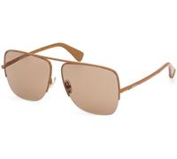 MaxMara MM0121 MENTON3 C59 45E - Marrón claro brillante / Marrón claro brillante