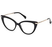 MaxMara MM5145 C52 001 - Shiny Black / Shiny Pale Gold