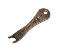 Maxmoral 1 extractor de clavijas de guitarra acústica para puentes de guitarra multifunción, extractor de clavijas de puente, extractor, herramienta de metal, práctico kit de accesorios, bronce rojo