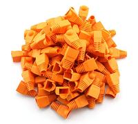 maxmoral 100-Pack Cat5e Cat6 RJ45 Cable de Red Ethernet Alivio de tensión Botas