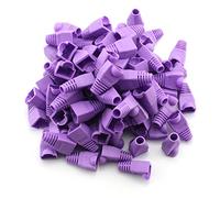 maxmoral 100-Pack Cat5e Cat6 RJ45 Cable de Red Ethernet Alivio de tensión Botas