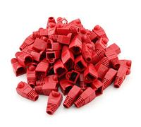 maxmoral 100-Pack Cat5e Cat6 RJ45 Cable de Red Ethernet Alivio de tensión Botas
