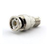 maxmoral 2pcs BNC Macho a Mini UHF hembra conector RF coaxial coaxial adaptador
