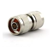 maxmoral 2pcs N macho a macho UHF PL-259 PL259 conector RF coaxial coaxial adaptador