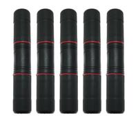 Maxmoral 5 acopladores Ethernet RJ45 resistentes al agua ABS hembra a hembra para extensión de cable de red al aire libre, adaptador Ethernet IP67 para cámaras de seguridad IP para equipos al aire